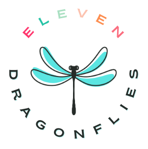 Eleven Dragonflies