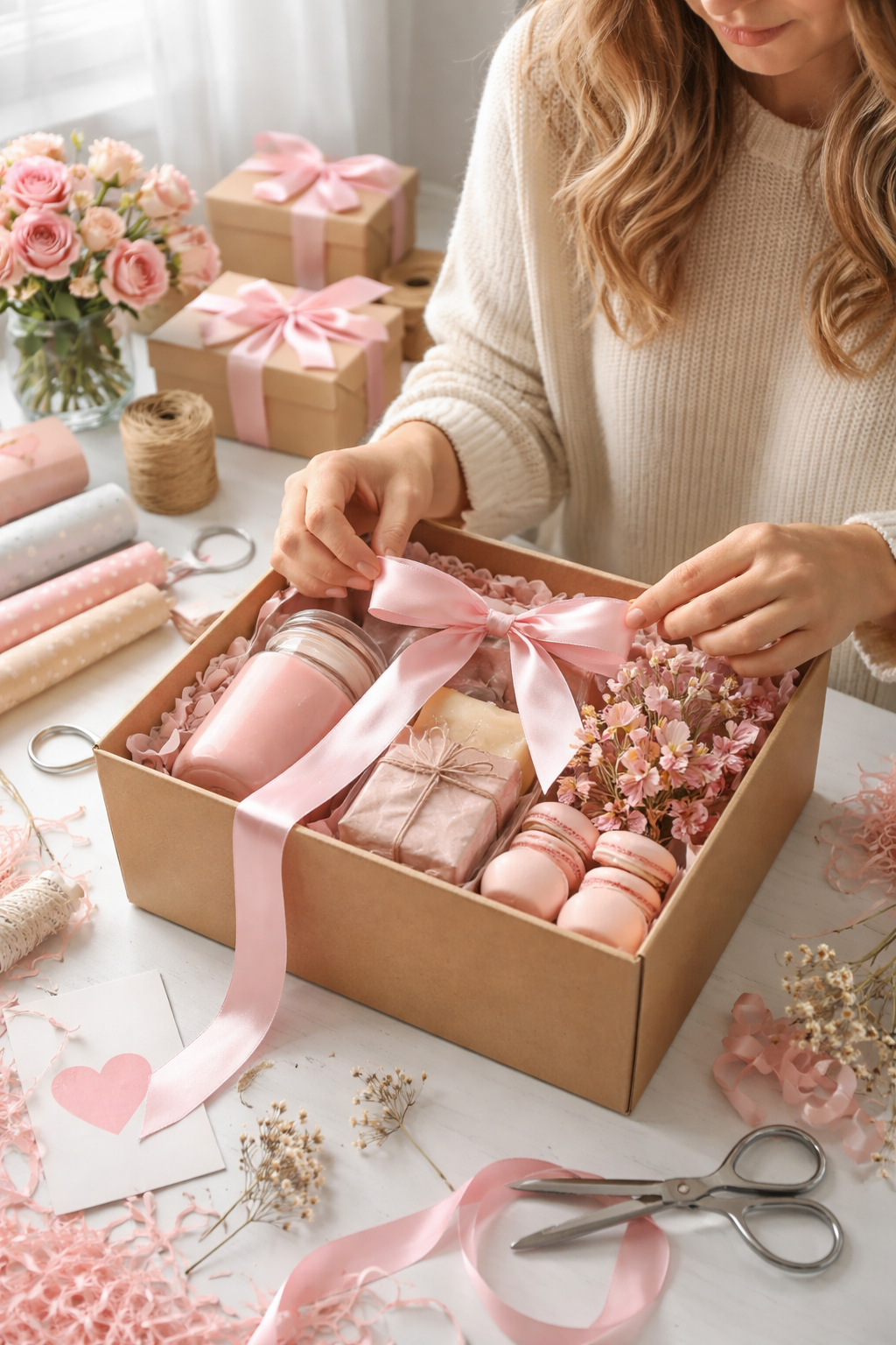 How to Put Together a Gift Box She Will Love!